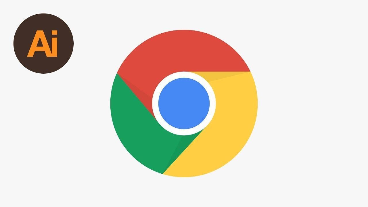 Google Chrome Logo - Design the Chrome Logo Illustrator Tutorial - YouTube