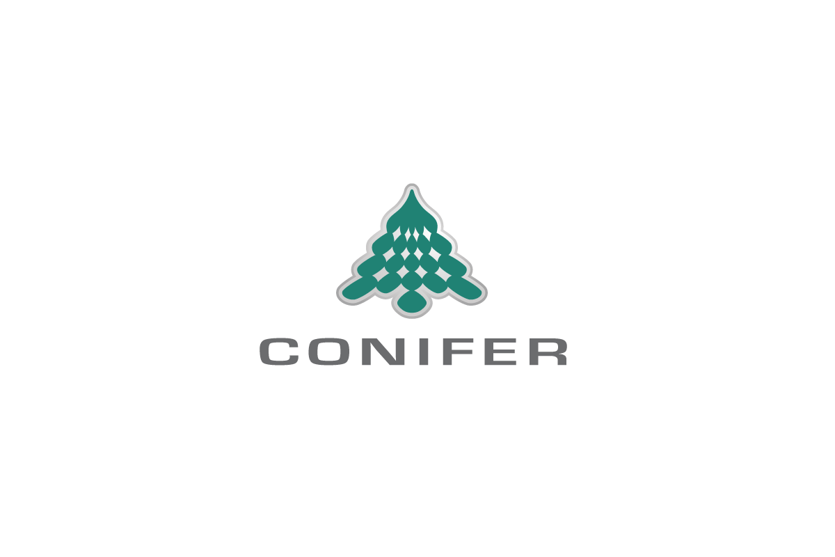 Pine Tree Logo - Conifer Pine Tree Logo Design | Logo Cowboy