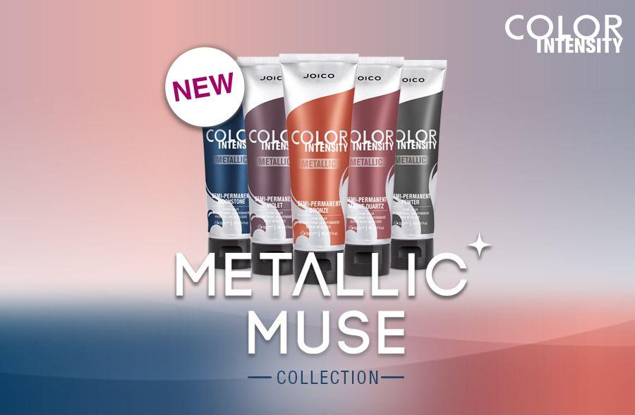 Metallic Colored Logo - NEW: Color Intensity Metallic Muse Collection. JOICO Europe