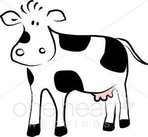 Black and White Cow Logo - Country Wedding Clipart, Casual Wedding Graphics, Country Western ...