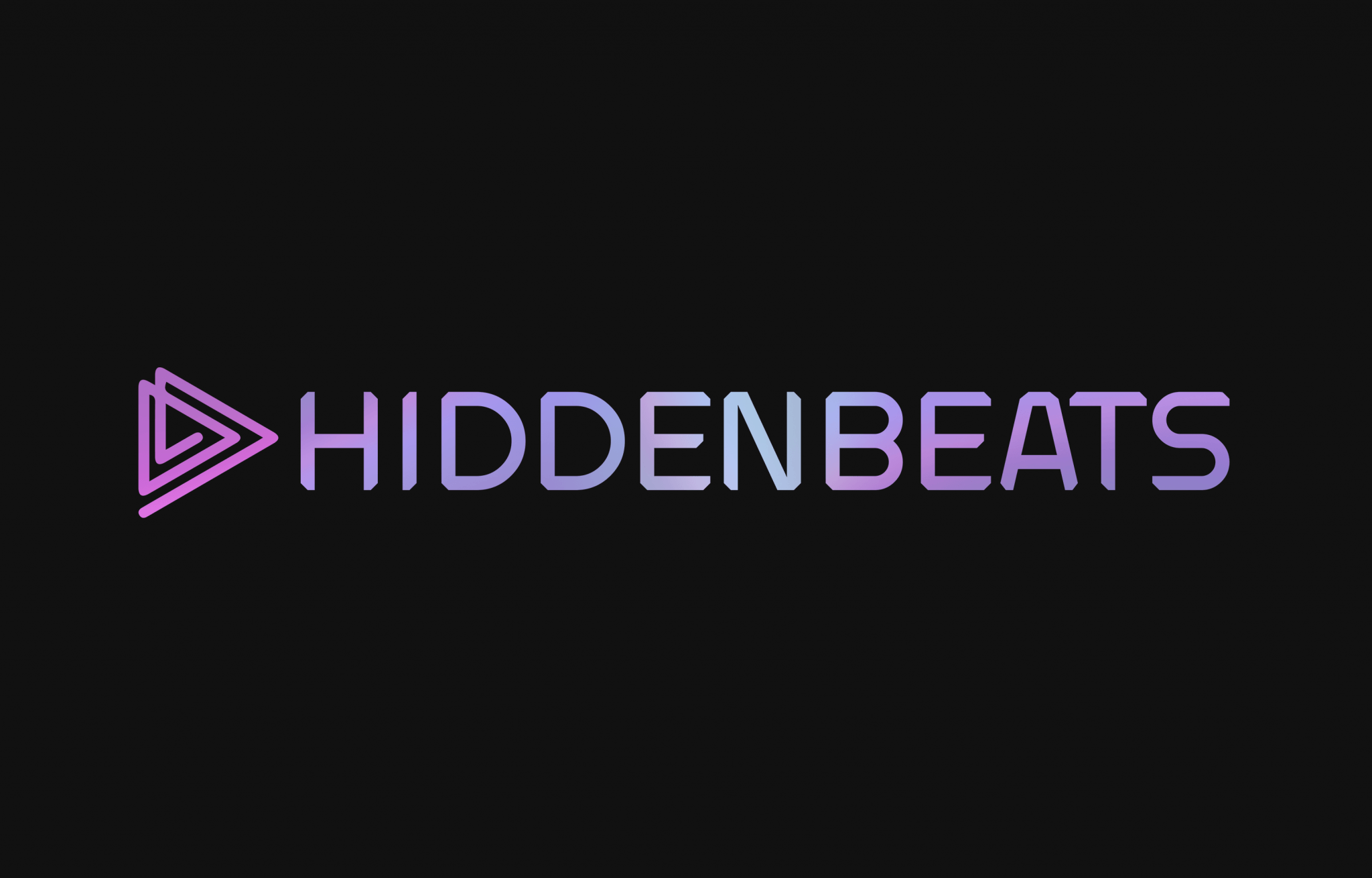 Purple Beats Logo - hidden beats logo | Woodroyd Creative