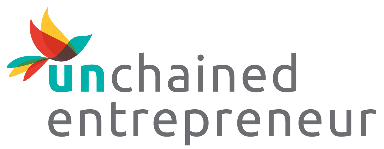 Entrepreneur Logo - Unchained Entrepreneur Logo Loranger Design