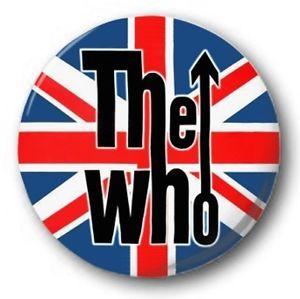 The Who Logo - THE WHO LOGO - 1 inch / 25mm Button Badge - Moon Townsend Jam ...