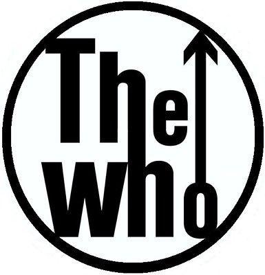 The Who Logo - THE WHO LOGO to fit Vespa & lambretta & Scomadi Choice of colours ...
