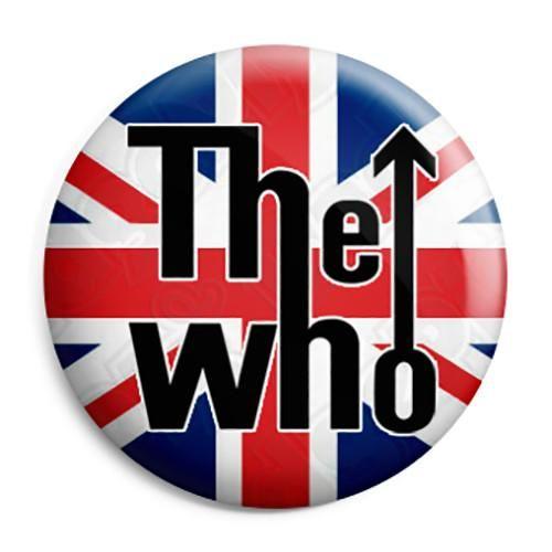 The Who Logo - The Who Logo Button Badge, Fridge Magnet, Key Ring. BadgePig