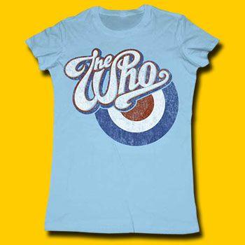 The Who Logo - The Who Logo Juniors Extra Lightweight Tee