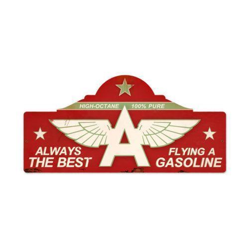 Flying a Gasoline Logo - Flying A Sign | eBay
