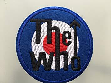 The Who Logo - THE WHO LOGO Patch - Embroideed Iron On Patch - 3