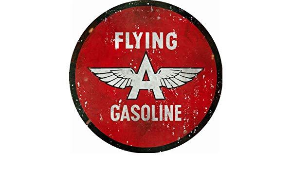 Flying a Gasoline Logo - Amazon.com: Round Flying A Gasoline Service Station Sign Vintage ...