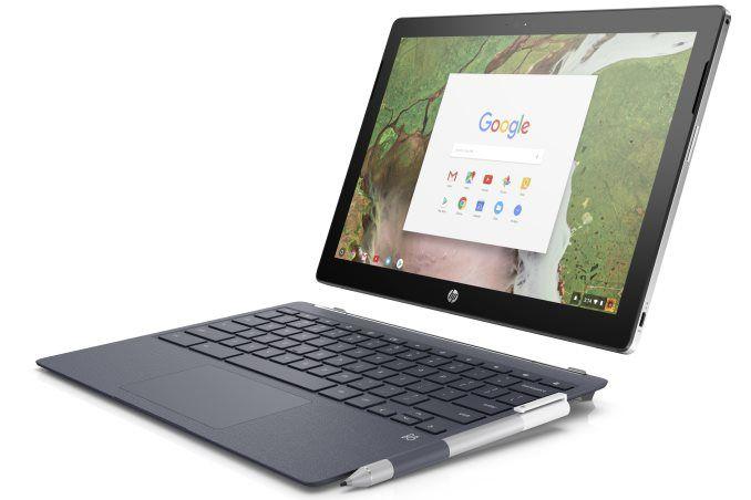 Intel Chromebook Logo - HP Unveils Chromebook x2: A 12.3-inch 2400x1600 2-in-1 with Intel Core-Y