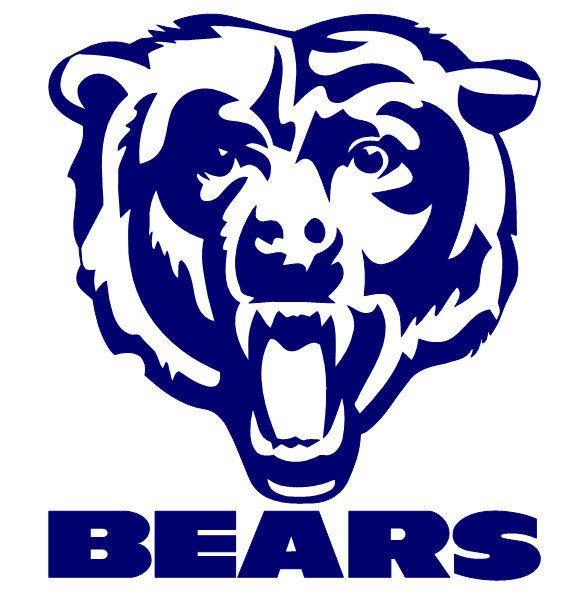 Bears Logo - chicago bears logo stencil | Halloween | Pinterest | Bears football ...
