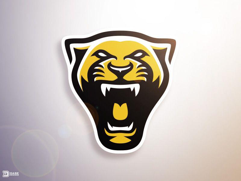 Yellow Panther Logo - Valor Panther eSports Logo