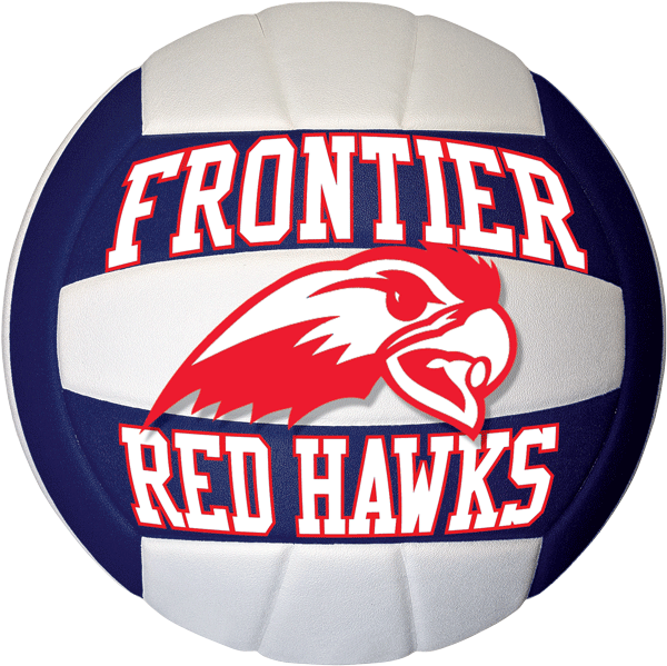 Hawks Volleyball Logo - Frontier Red Hawks Volleyball