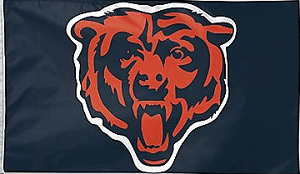 Bears Logo - 3' x 5' Chicago Bears Logo Flag (Bear Logo), NFL Team Flags | Mr Eds ...