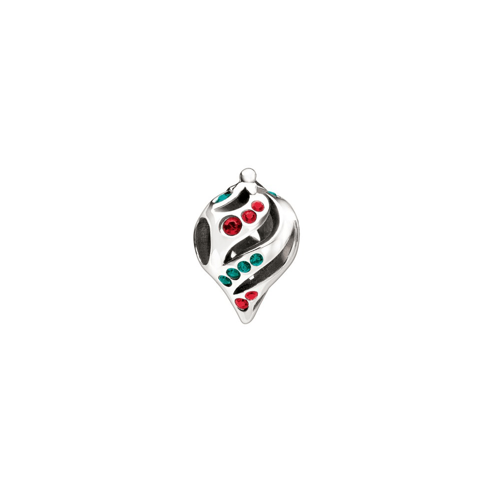 Red Green Twist Logo - Chamilia Icicle Red & Green Swarovski 2025 0813 At Peter George Banks
