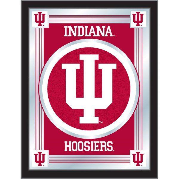 Indiana University Logo - Indiana Hoosiers 28 x 19 Logo Mirror. Indiana University Store