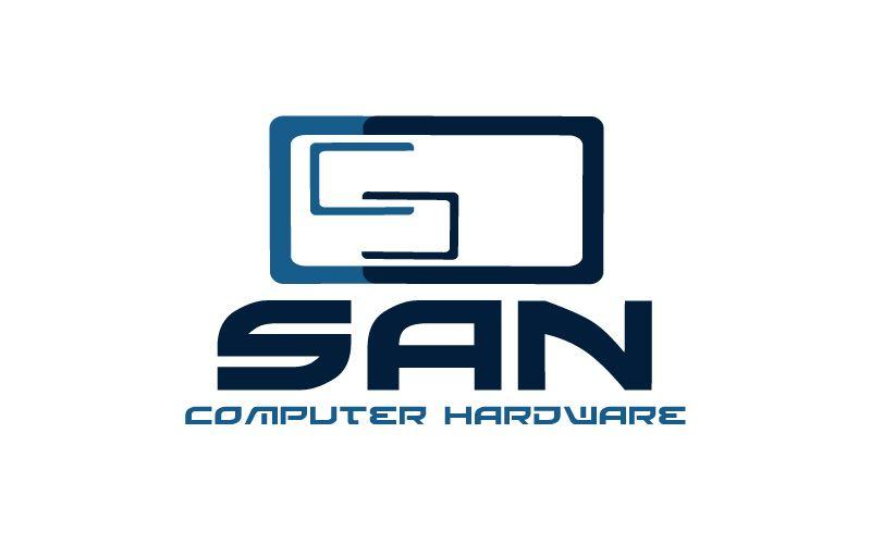 Google Computer Logo - Computer Hardware Logo Design
