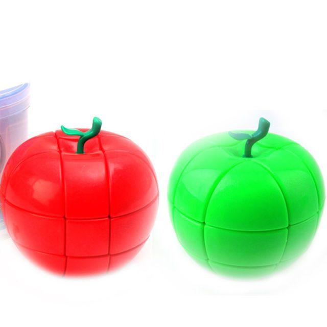 Red Green Twist Logo - Red Green Apple Magic Cube Smooth Professional Speed Game Twist