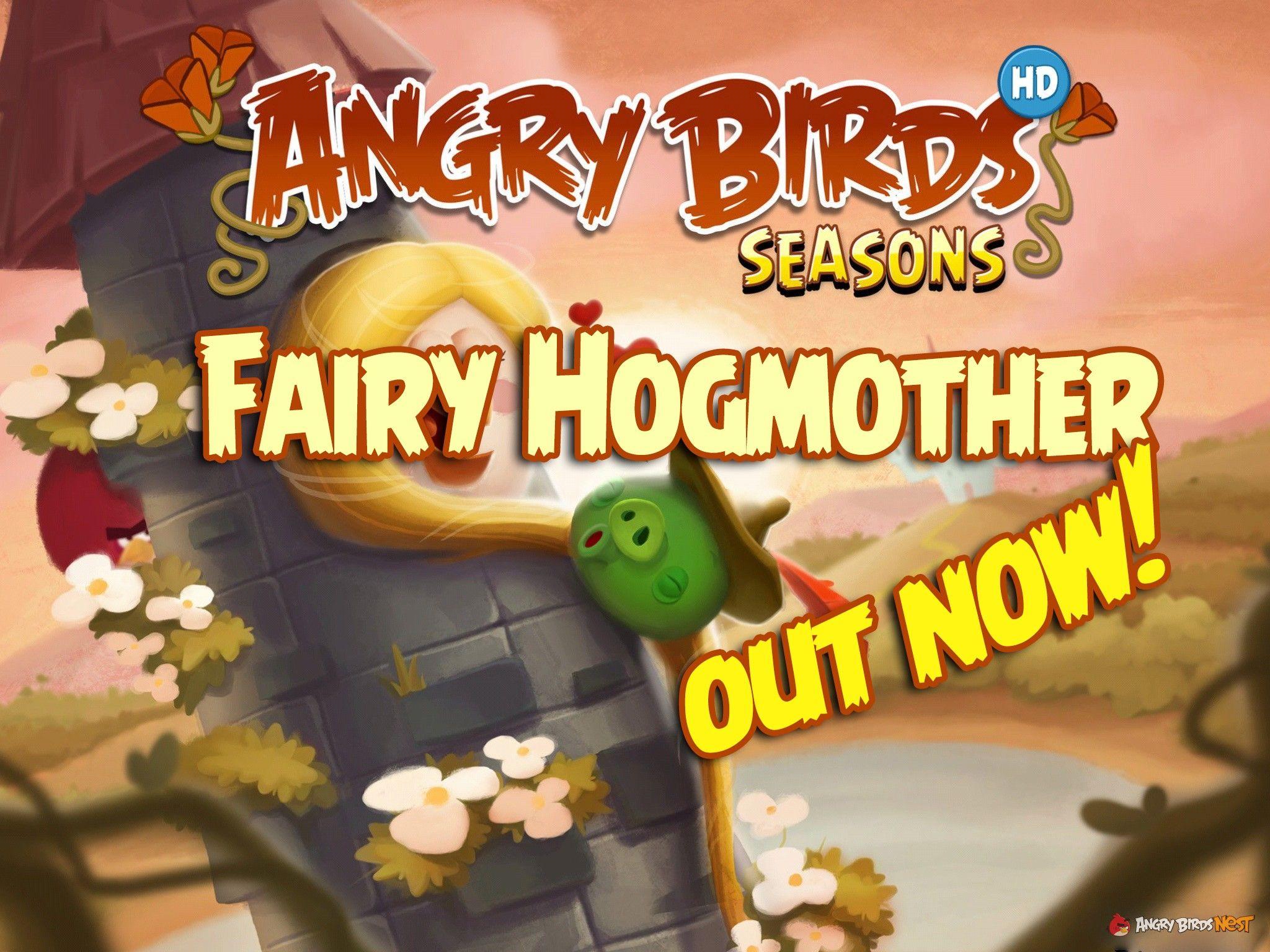 Angry Birds Seasons Logo - Angry Birds Seasons Fairy Hogmother Update Now Available ...