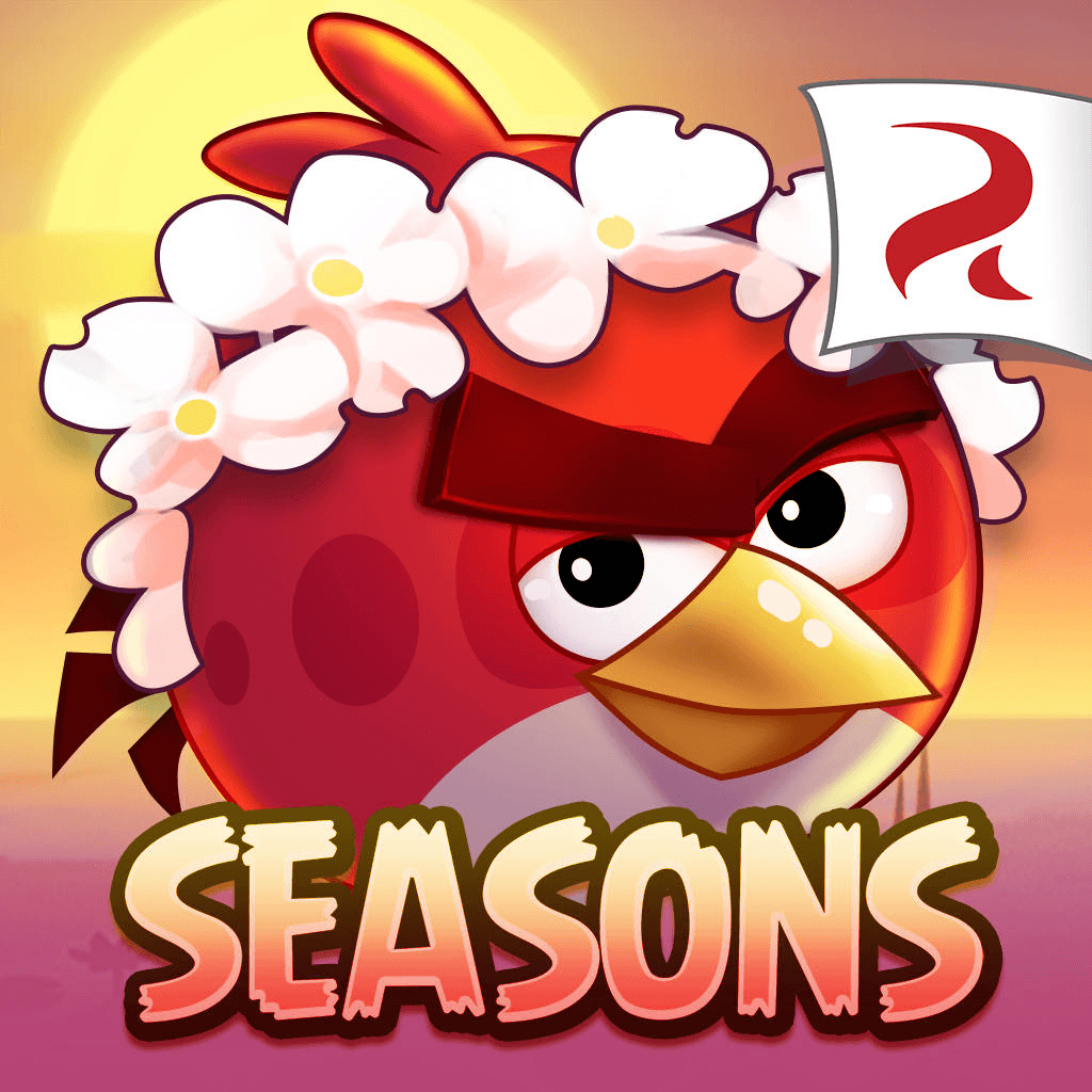Angry Birds Seasons Logo - Image - Angry Birds Seasons Square Icon Tropigal Paradise.png ...