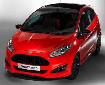 3 Line Red Car Logo - Ford Fiesta ST Line Red Edition Car Leasing Offers UK