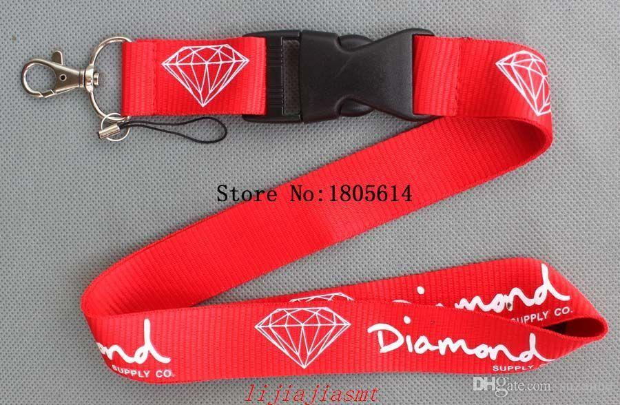 Is That Red Diamond Logo - New Arrival! Fashion Popular Red Diamond Logo Custom Lanyard/ Neck ...