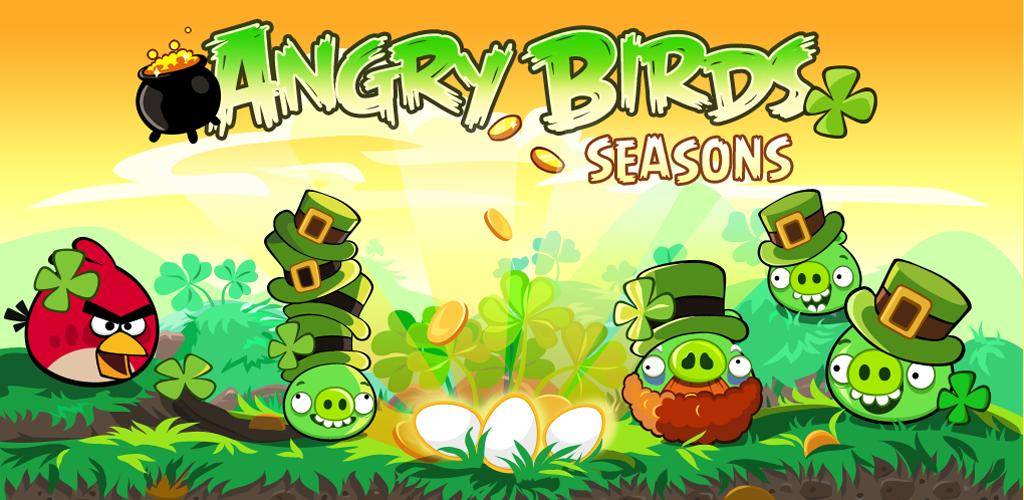 Angry Birds Seasons Logo - Angry Birds Seasons gets an Irish update - Android Community