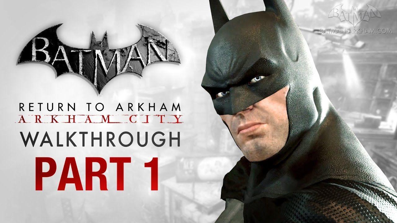 Batman Arkham Asylum Batman Logo - Batman: Return to Arkham City Walkthrough - Part 1 - Intro - YouTube