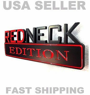 Mack Emblem Logo - REDNECK EDITION EMBLEM POLICE CAR fire MACK truck KALMAR DECAL crane