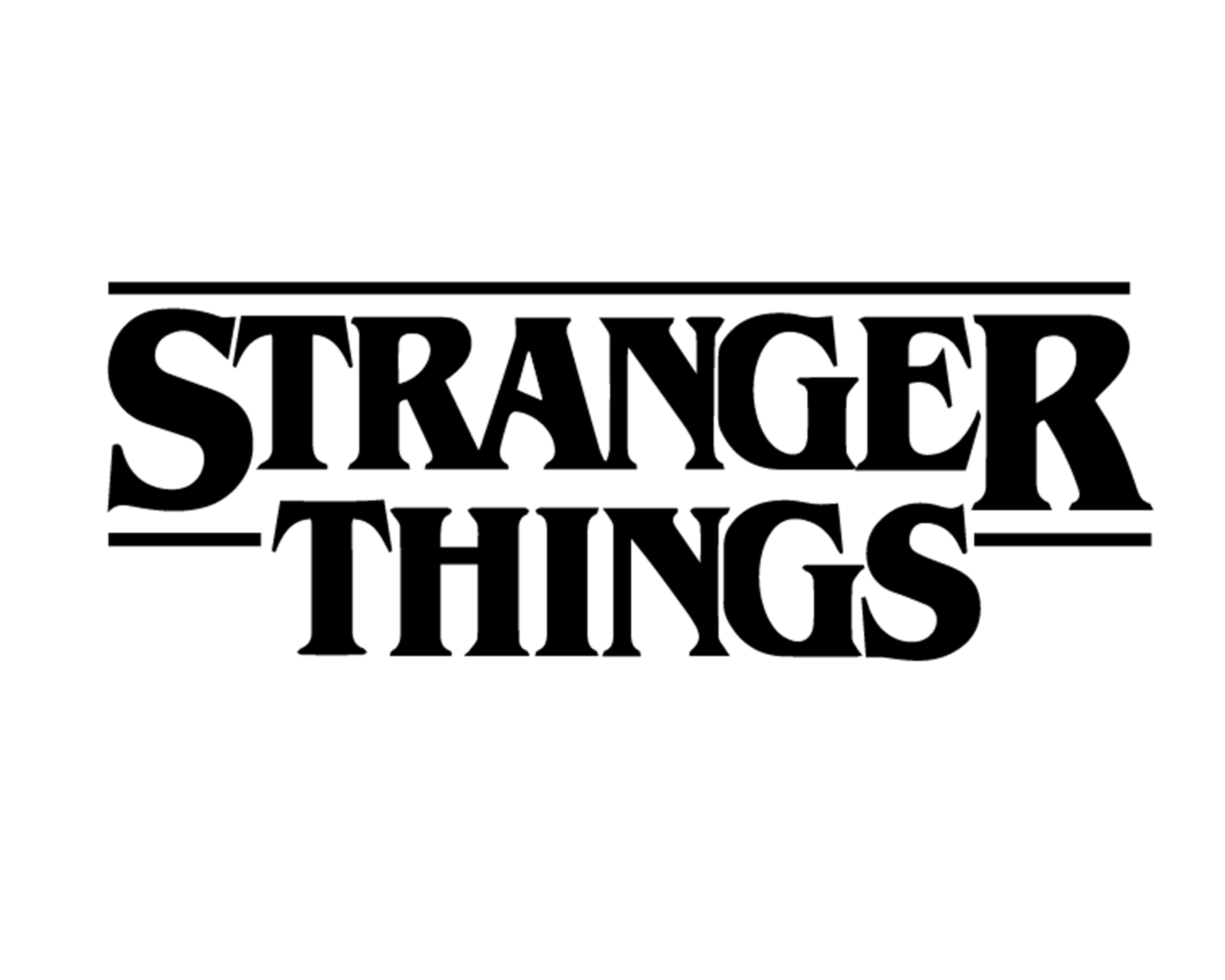 Stranger Things Logo - STRANGER THINGS LOGO VINYL PAINTING STENCIL SIZE PACK *HIGH QUALITY ...