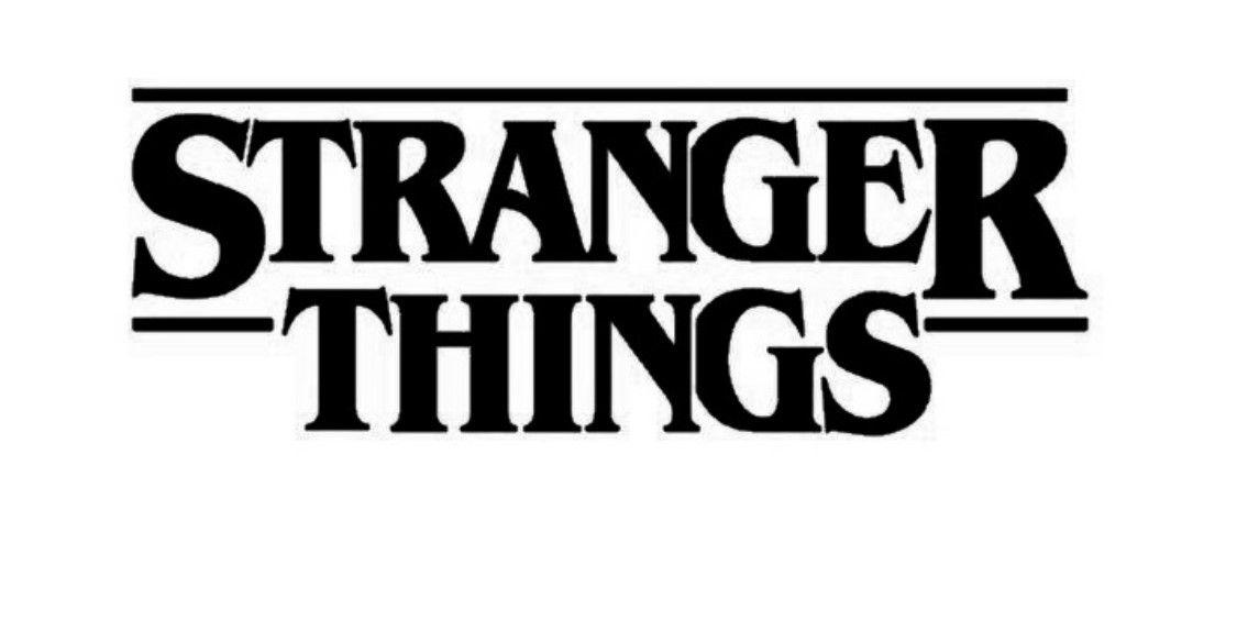 Stranger Things Logo - Television TV Stranger Things Logo Pearl Custom Vinyls