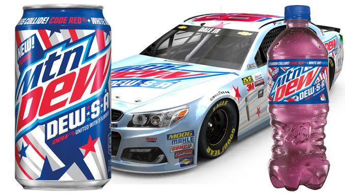 Mtn Dew SA Logo - Mountain Dew Teams Up With Dale Earnhardt Jr. For New DEW-S-A Launch ...