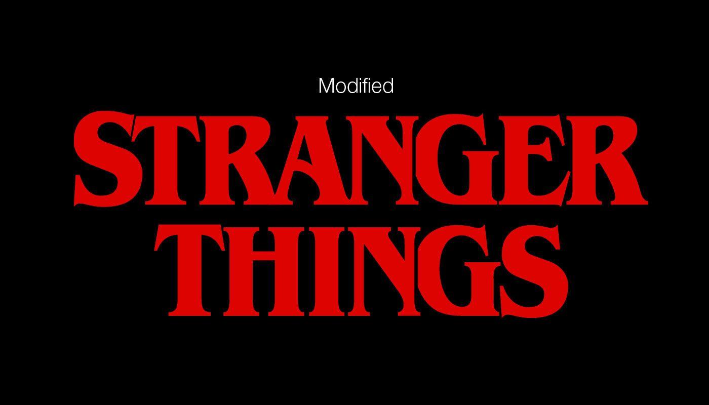 Stranger Things Logo - Stranger Things on Behance