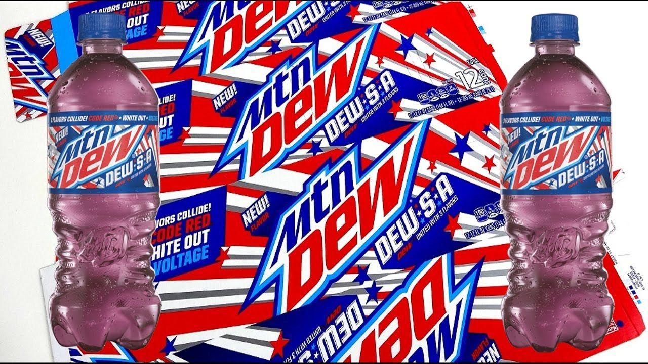Mtn Dew Code Red Logo - Mountain DEW.S.A. Review (Code Red, White Out & Voltage Combined ...