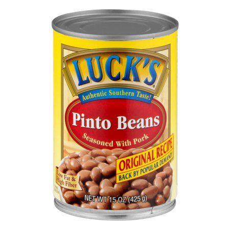 Lucks Beans Logo - Lucks Seasoned Pinto Beans With Pork, 15 oz