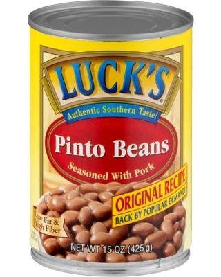 Lucks Beans Logo - Can't Miss Bargains on Luck's Pinto Beans Seasoned with Pork, 15.0 OZ