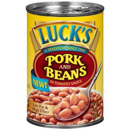 Lucks Beans Logo - Lucks Luck's Pork And Beans 15oz - Walmart.com