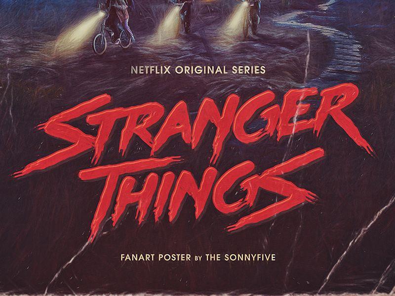 Stranger Things Logo - Stranger Things logo & poster by Sandor Szalay | Dribbble | Dribbble