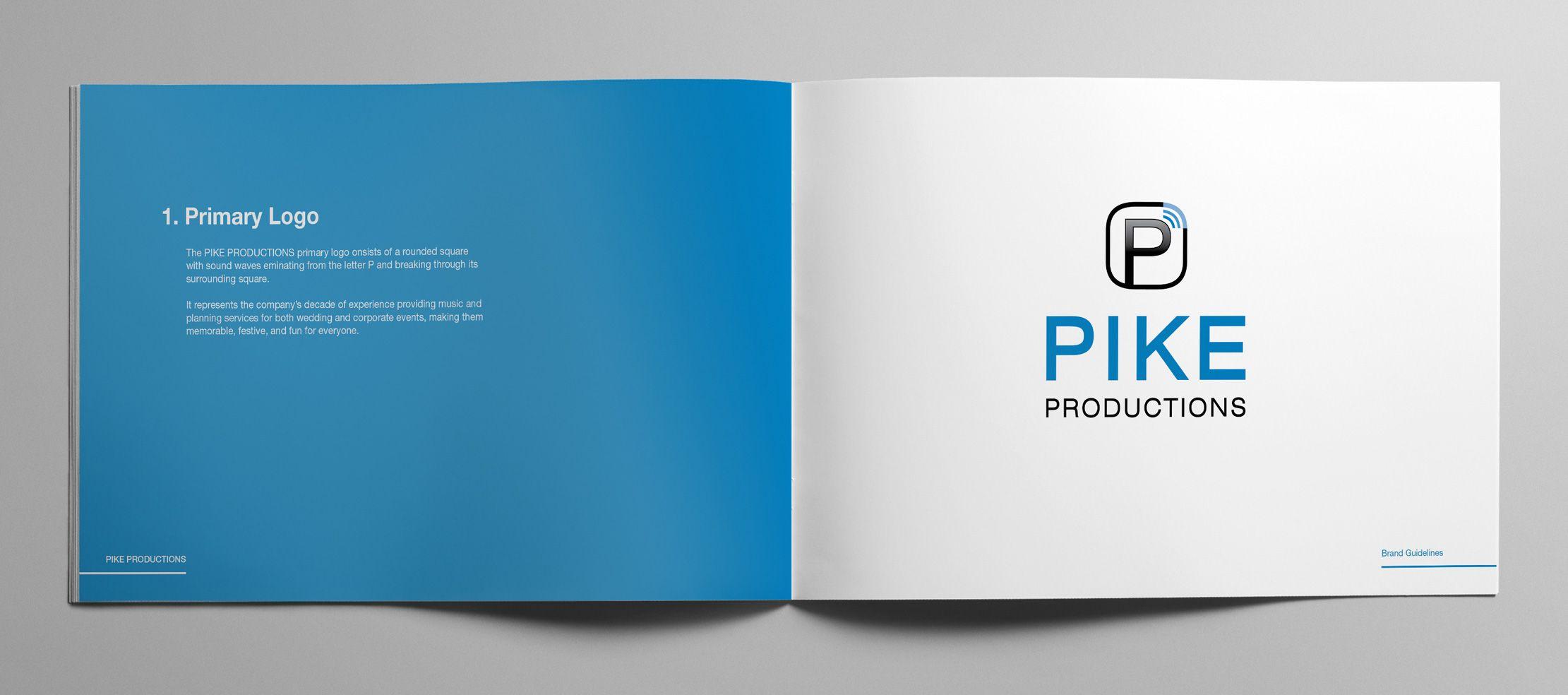 Pike Square Logo - Pike Productions Branding - pomp creative | branding your gala ...