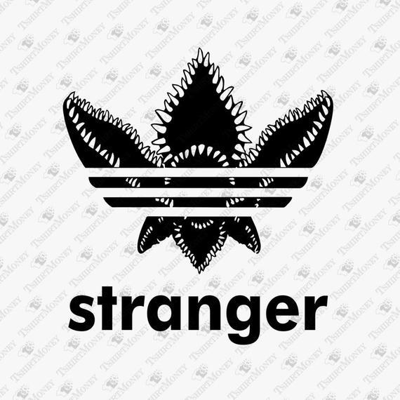 Stranger Things Logo - Stranger Things Demogorgon SVG Stranger Things Adidas Logo | Etsy