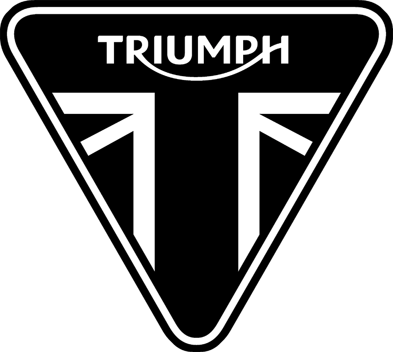 Truimph Logo - GENUINE LUCKY BRAND TRIUMPH MOTORCYCLE T-SHIRT LOGO GREY TEE MENS LARGE