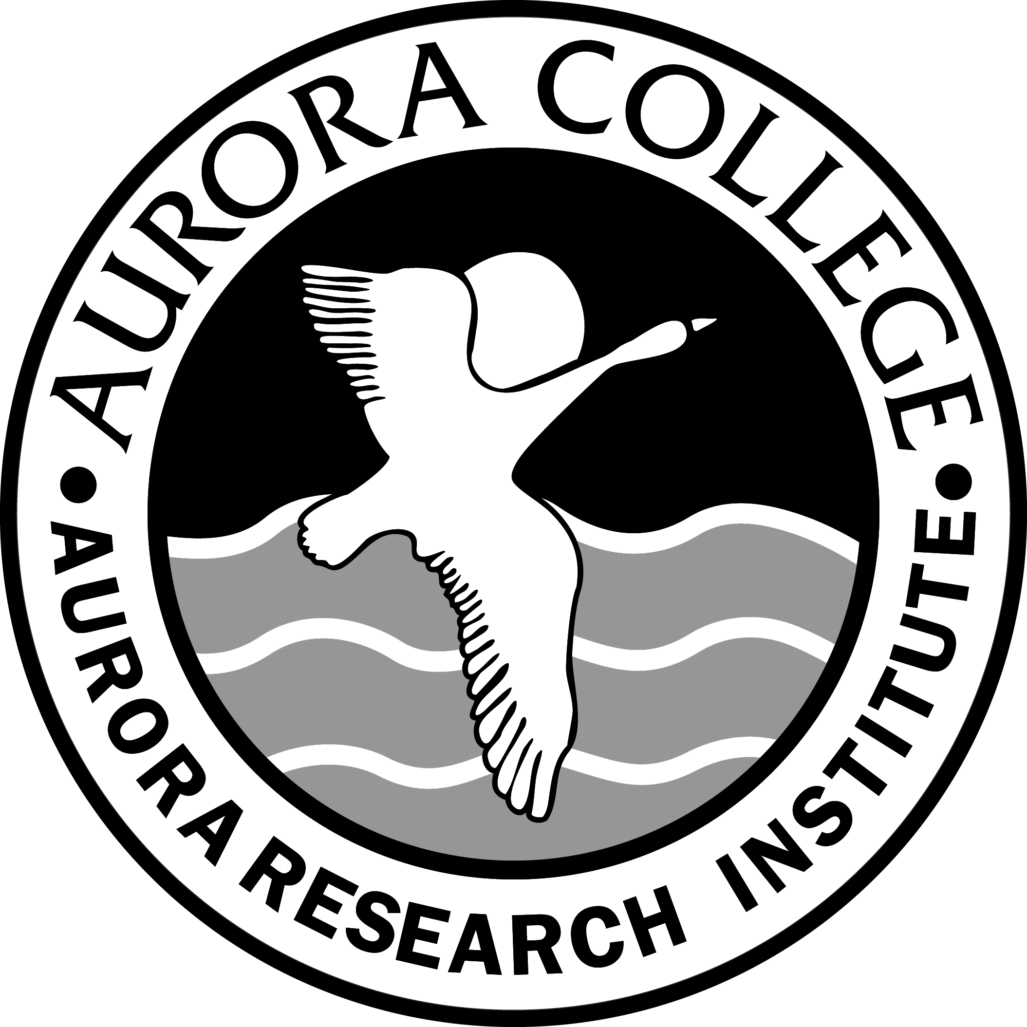 Black Circular Logo - Logos. Aurora Research Institute