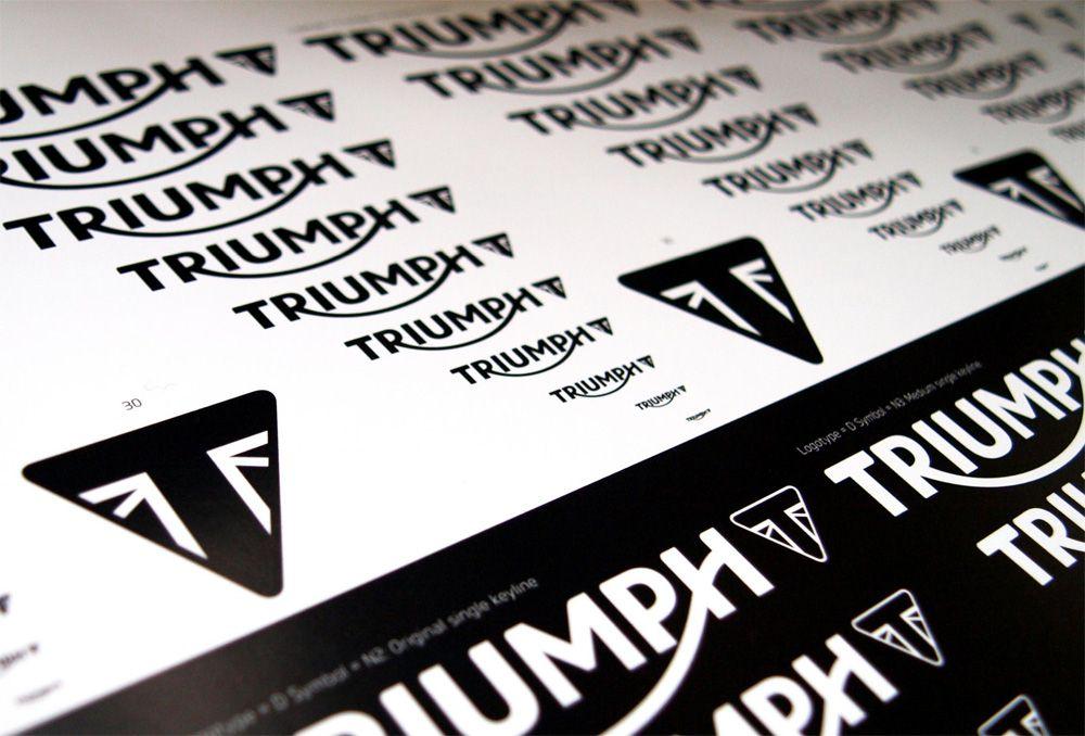 New Triumph Logo - Triumph Motorcycle Logo Font – Idées d'image de moto