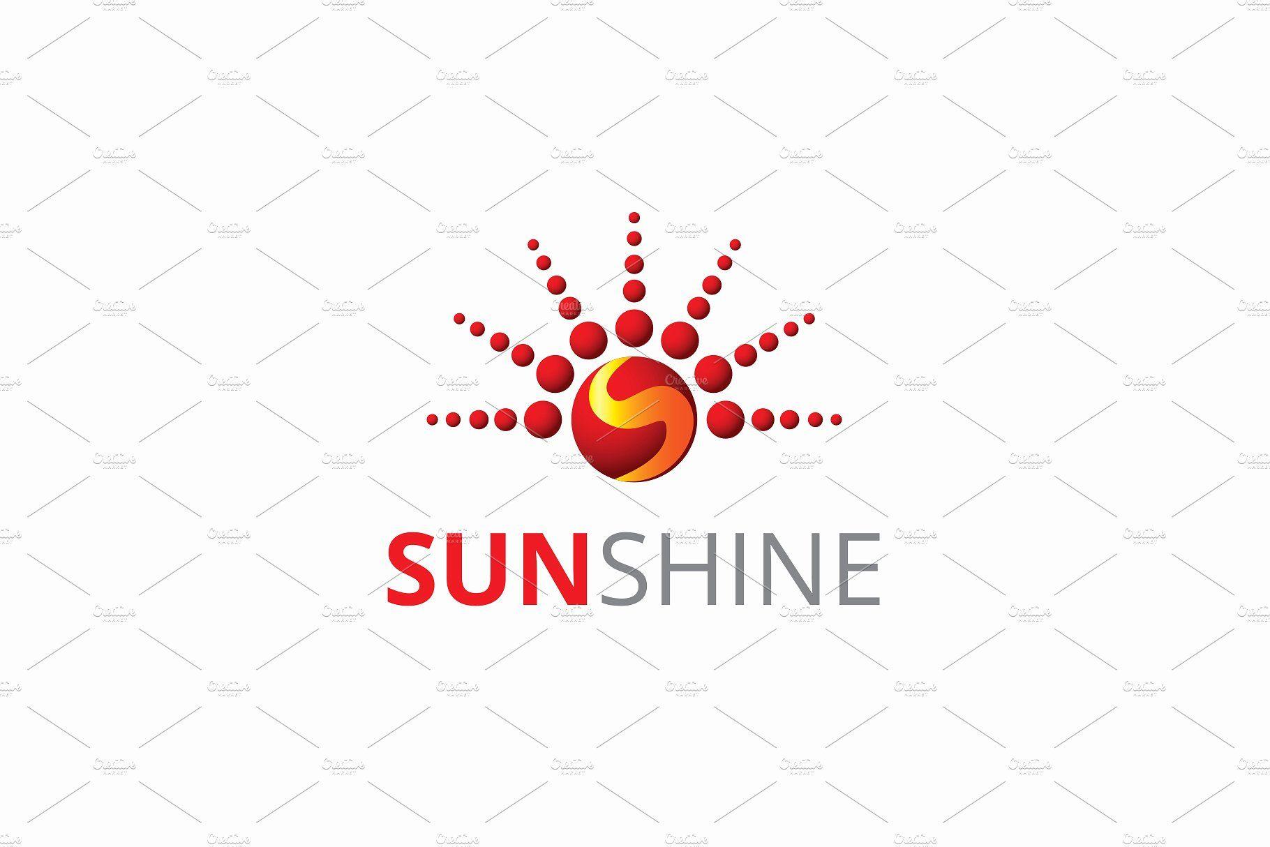 Sunshine Logo - Sunshine Logo ~ Logo Templates ~ Creative Market