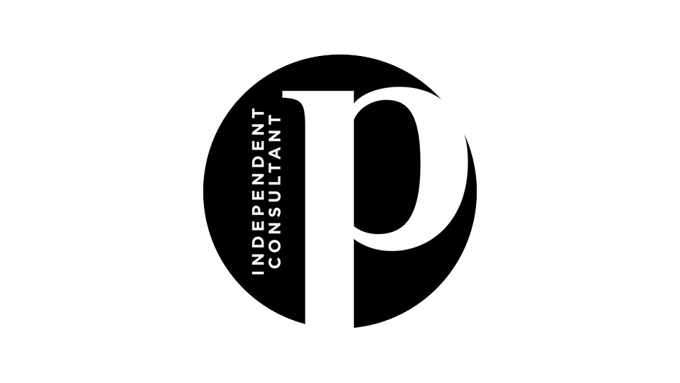 Perfectly Posh Logo - White on black circular logo. | Consultant Logo's in 2019 ...