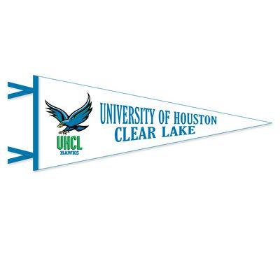 Multi Color U Logo - University of Houston-Clear Lake Bookstore - 12x30 Multi Color Felt ...