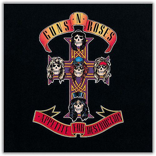 Guns and Roses Appetite for Destruction Logo - Guns N' Roses - Appetite for Destruction Vinyl LP | Guitar Center