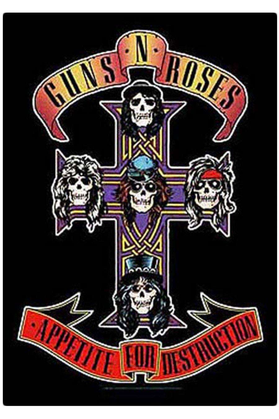 Guns and Roses Appetite for Destruction Logo - Hey it's Steven Adler from Guns N' Roses here today with my mom