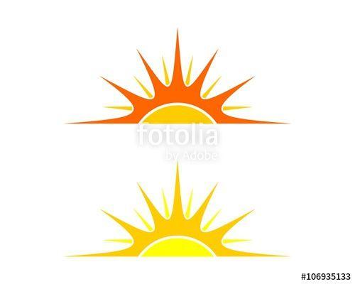 Sunshine Logo - Sunshine Logo Template 3 Stock Image And Royalty Free Vector Files
