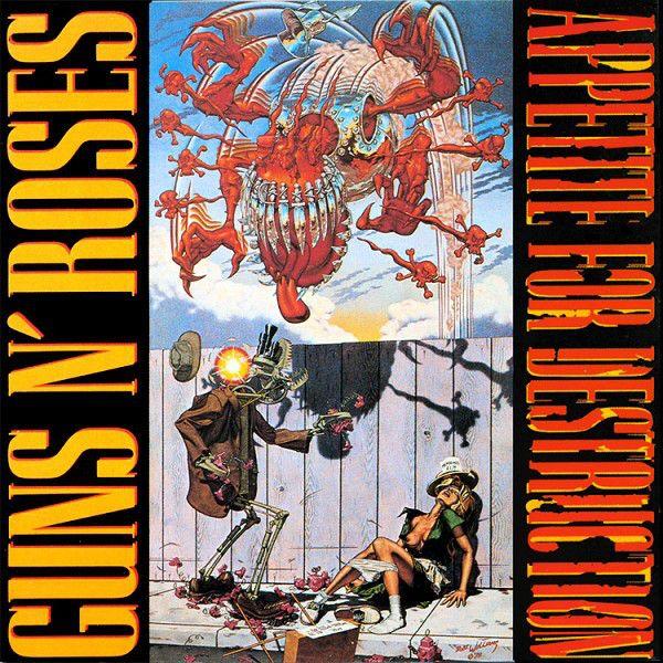 Guns and Roses Appetite for Destruction Logo - Guns N' Roses - Appetite For Destruction | Releases | Discogs